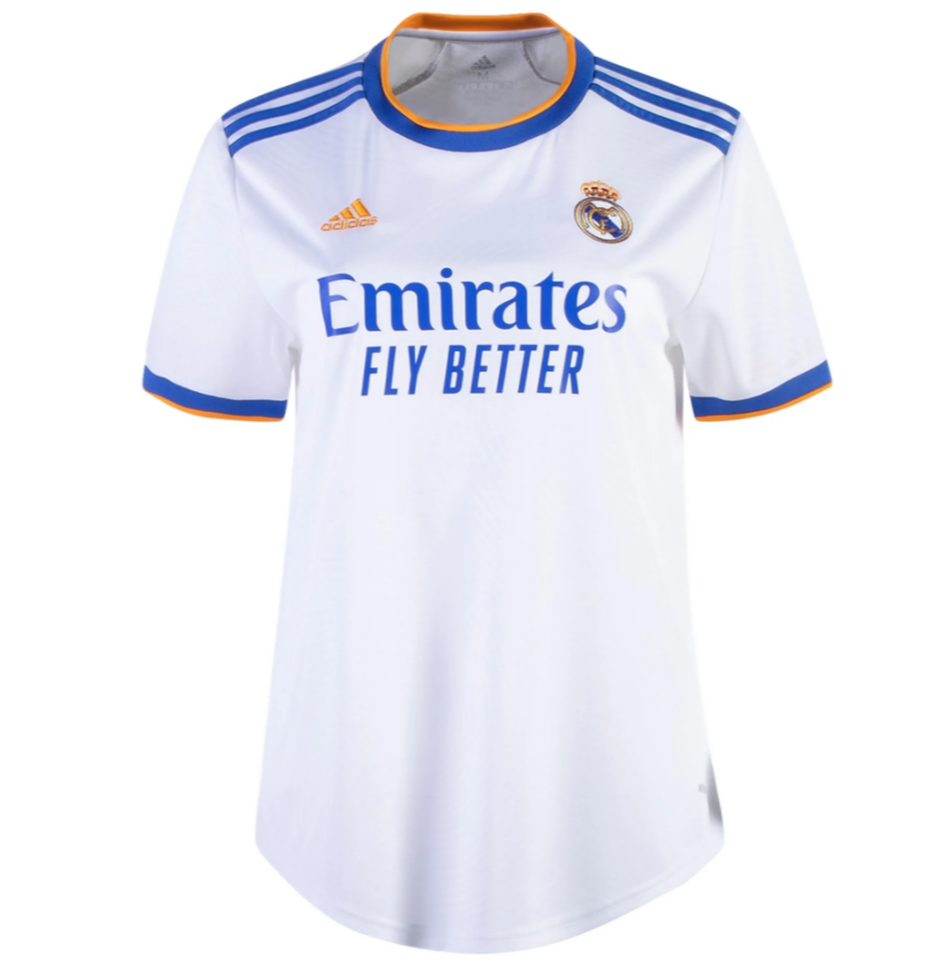 2021/22 Real Madrid Women Home Kit Soccer Jersey